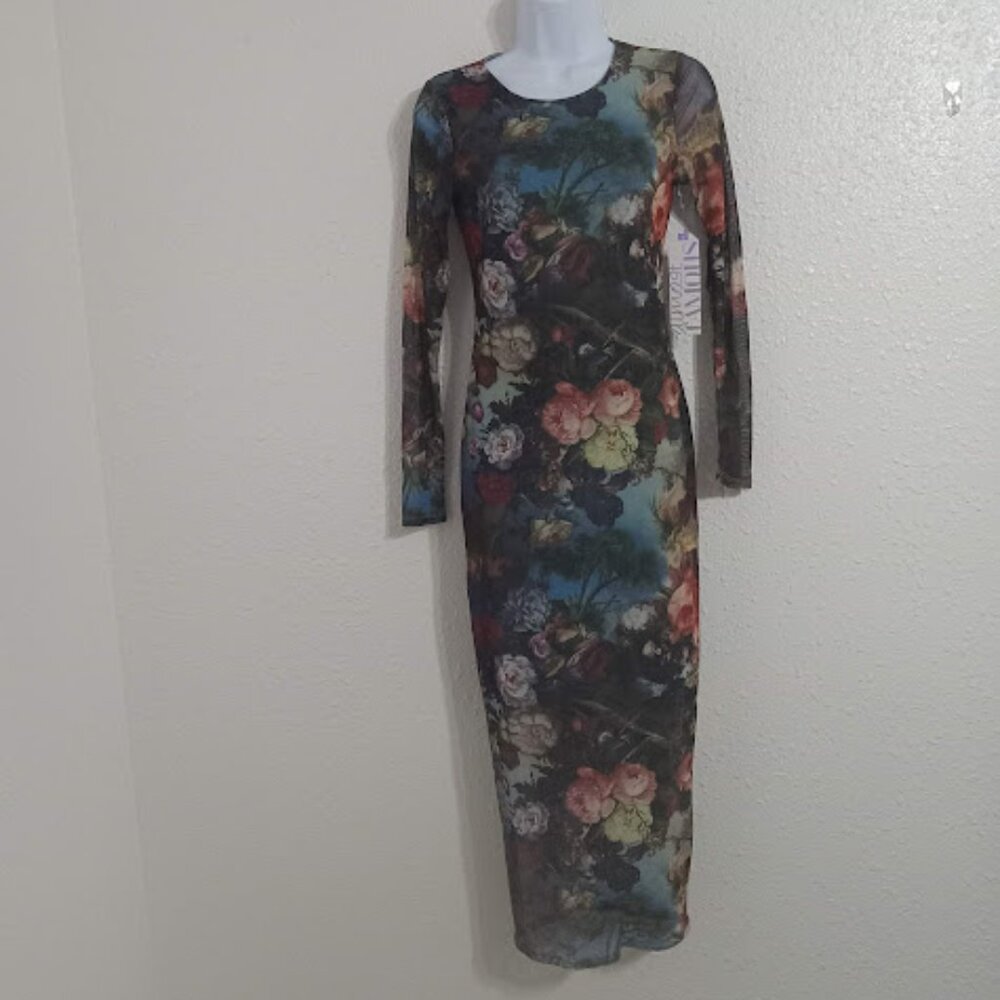 Almost Famous - Body Contouring Maxi Dress